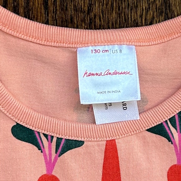 Hanna Andersson dress carrot pattern - Picture 2 of 3